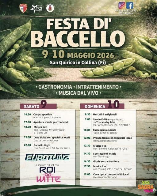 Manifesto Festa di’ Baccello - Montespertoli