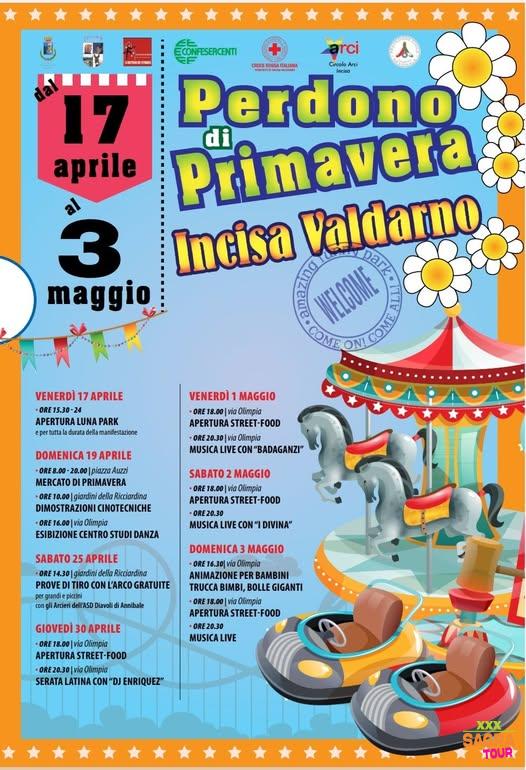 Manifesto Perdono di Primavera - Figline Valdarno