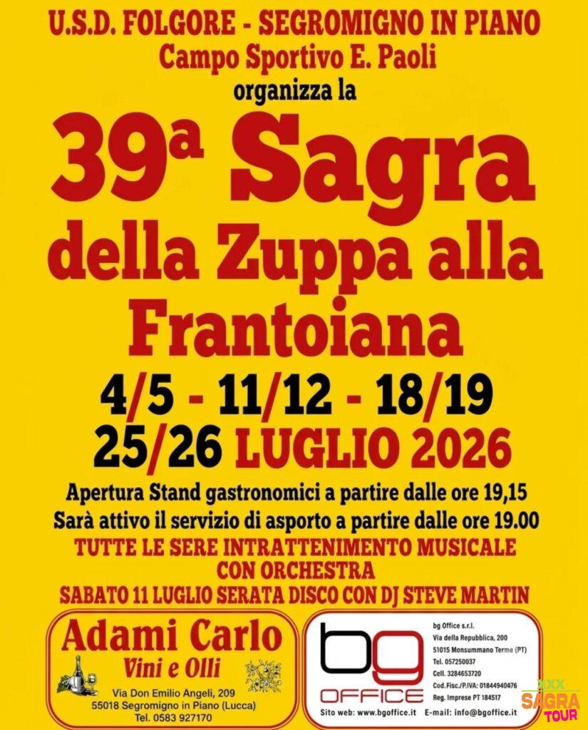 Sagra della Zuppa alla Frantoiana