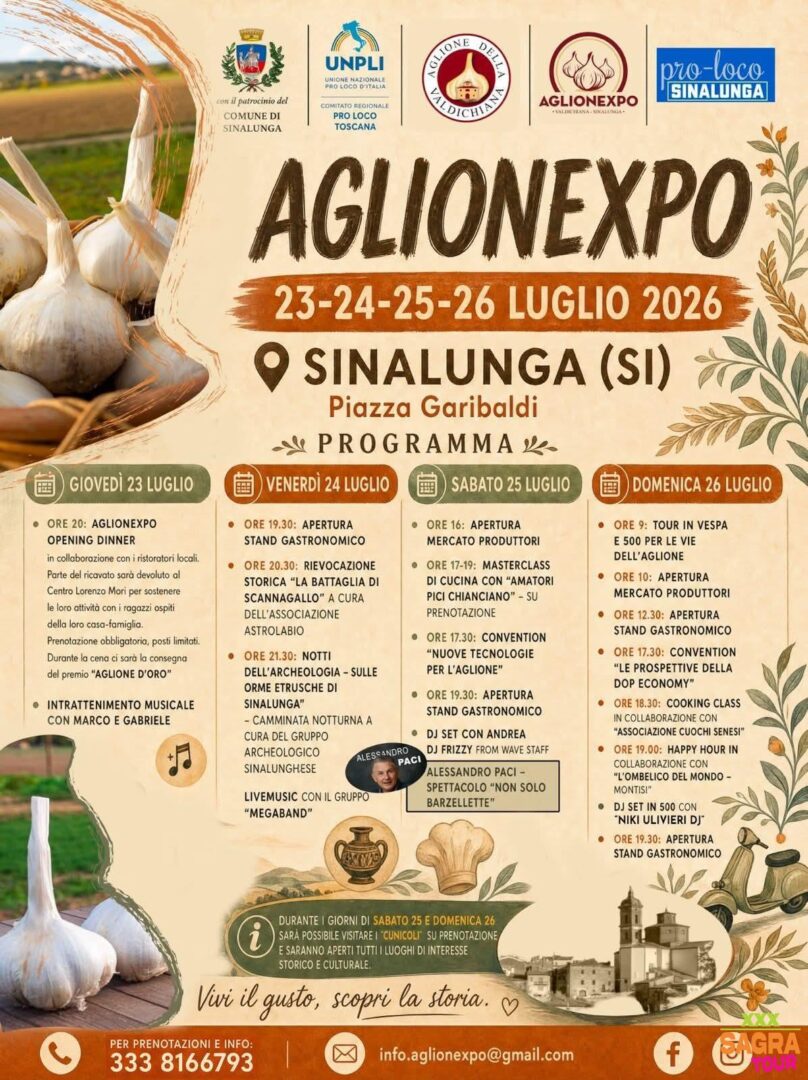 locandina aglionexpo sinalunga