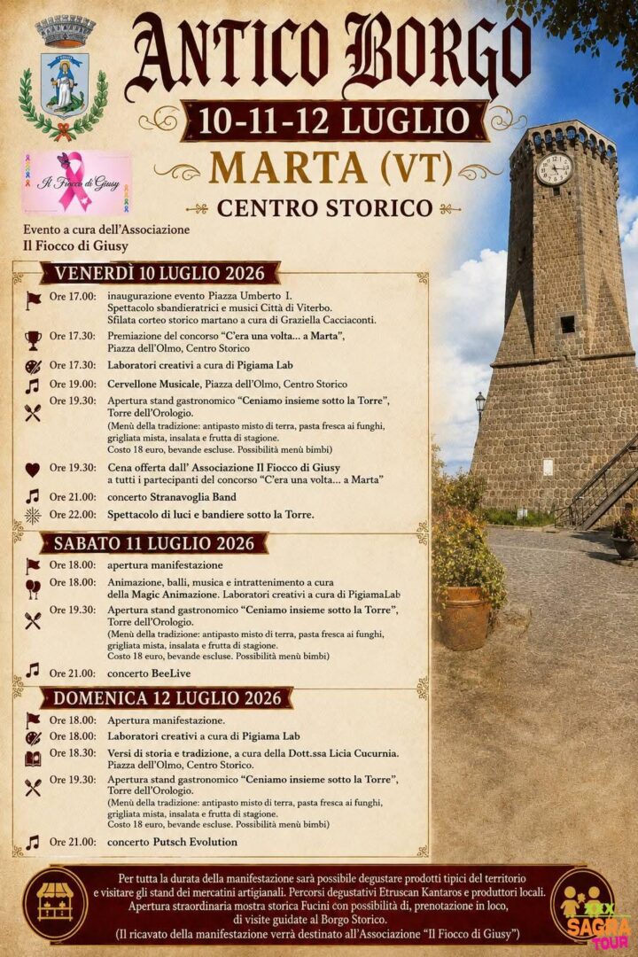 locandina antico borgo marta