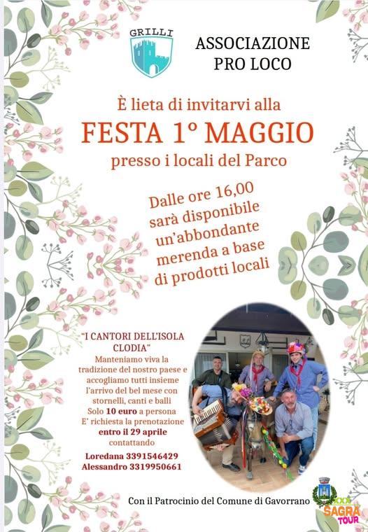 Manifesto Canti del Maggio - Gavorrano