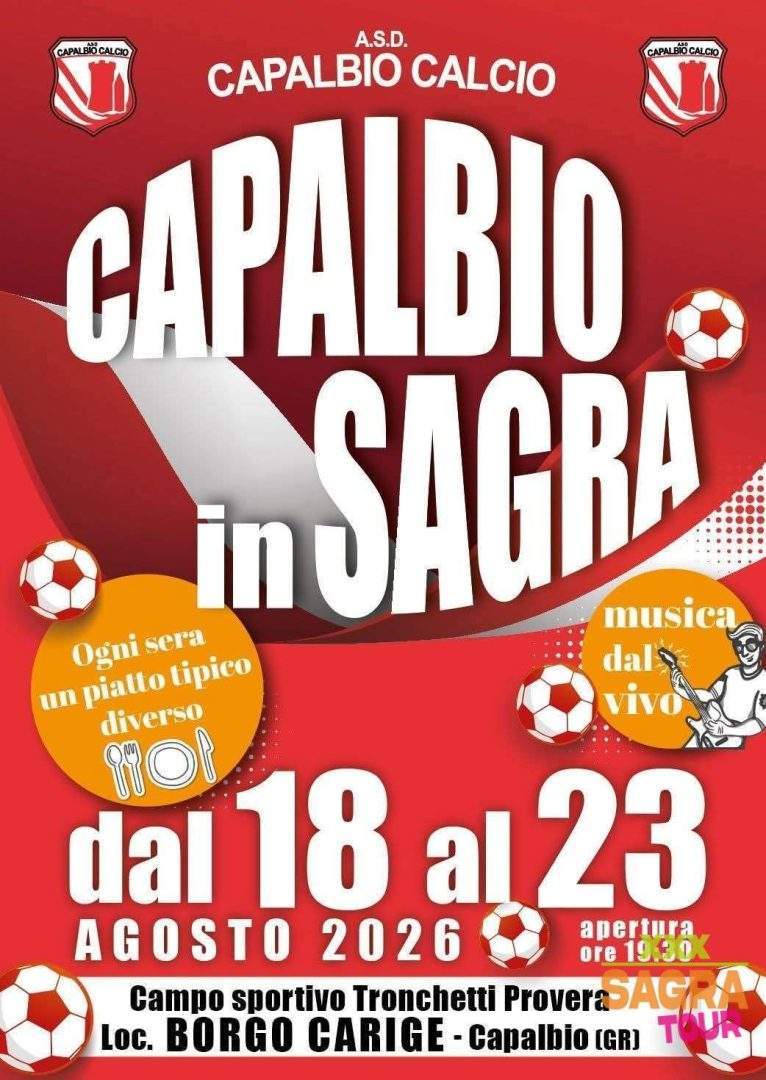 locandina capalbio in sagra capalbio