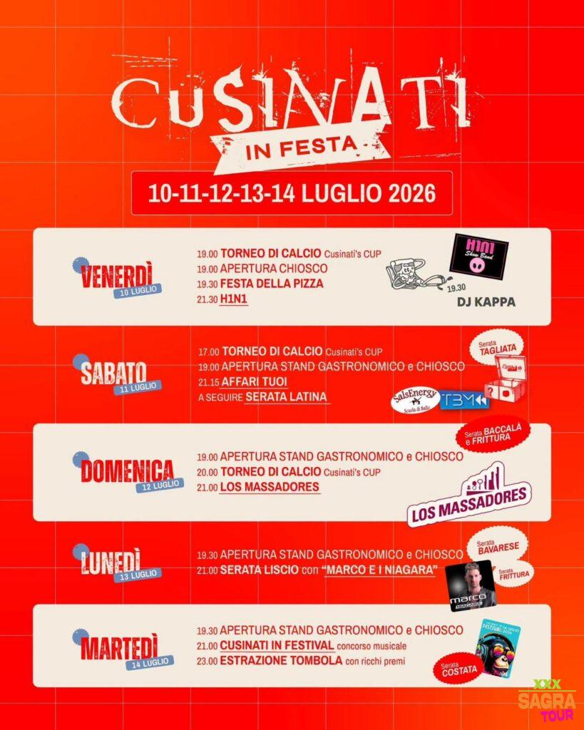 Cusinati in Festa