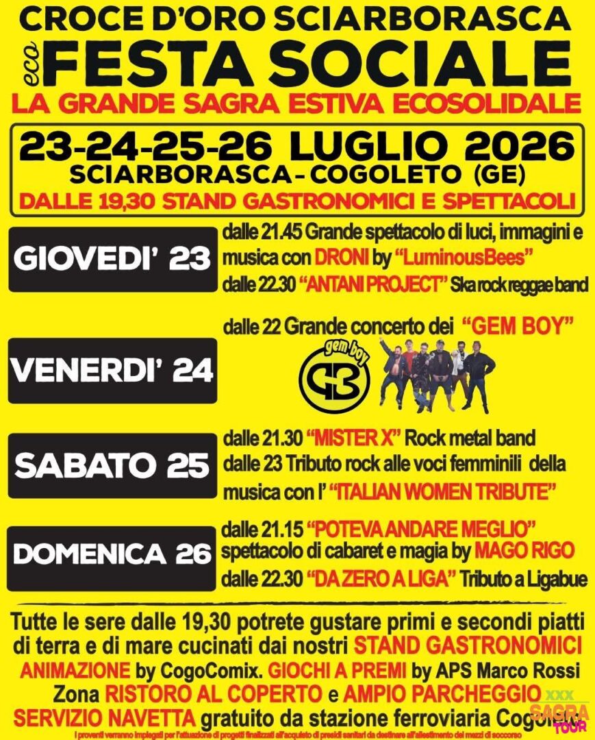 locandina ecofesta sociale cogoleto