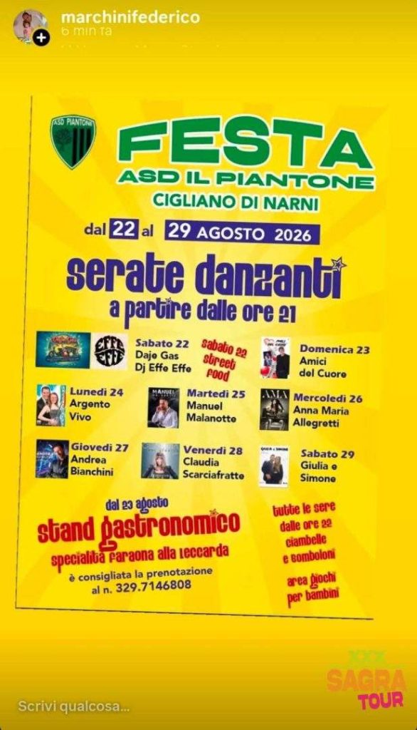 Festa Asd Il Piantone