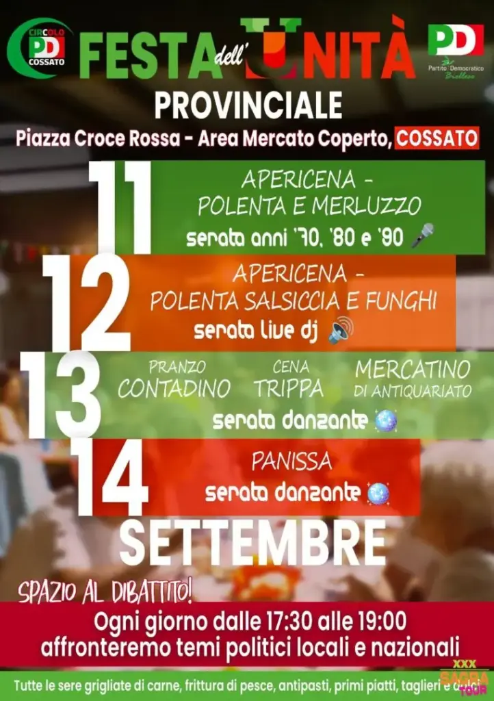 Festa de l’Unità Cossato