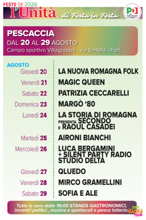 Festa de l’Unità della Pescaccia