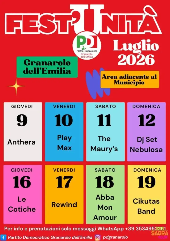 Festa de l’Unità Granarolo