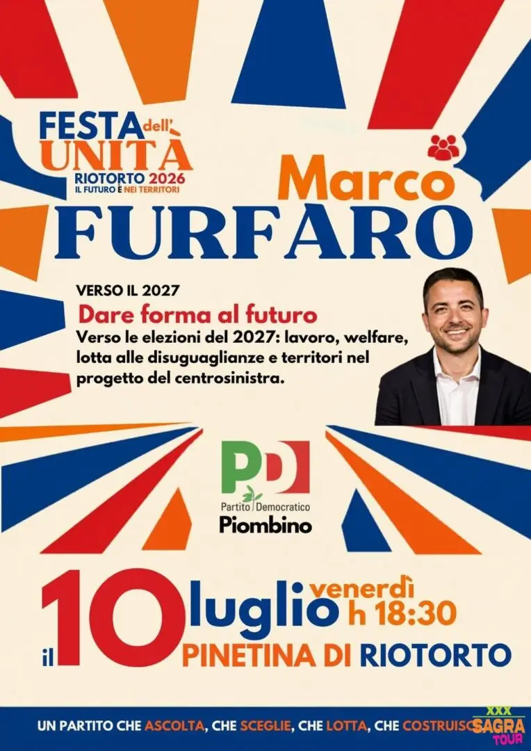 locandina festa de l’unità livorno piombino