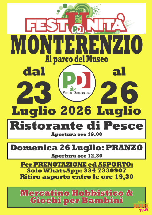 locandina festa de l’unità monterenzio monterenzio