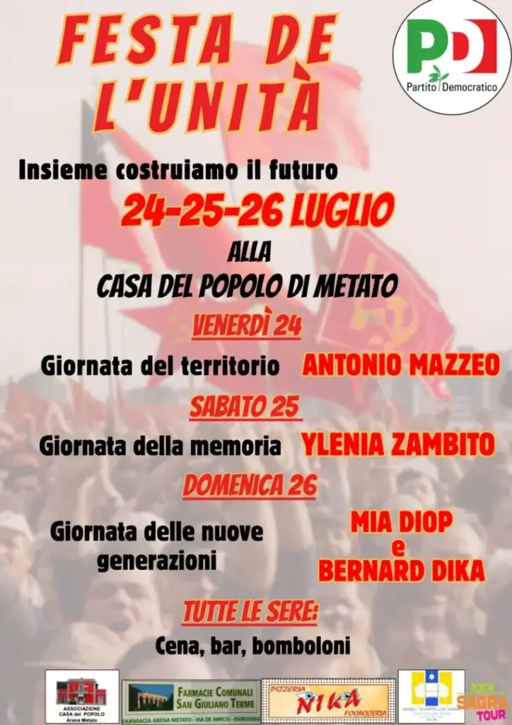 Festa de l’Unità San Giuliano Terme