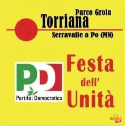 locandina festa de l’unità torriana serravalle serravalle a po