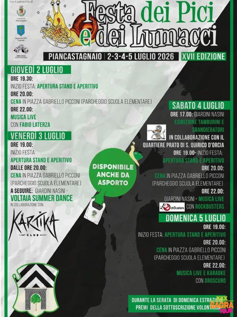 Festa dei Pici e dei Lumacci
