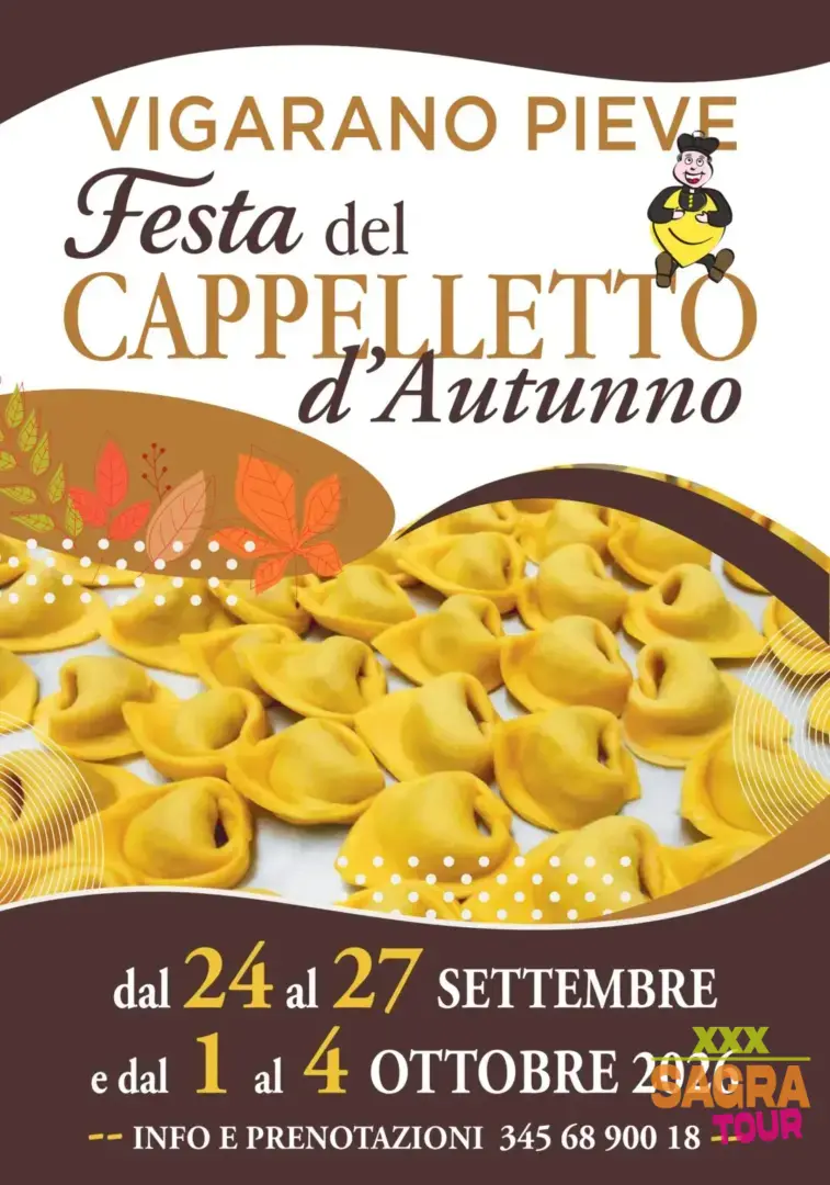 locandina festa del cappelletto d’autunno vigarano pieve