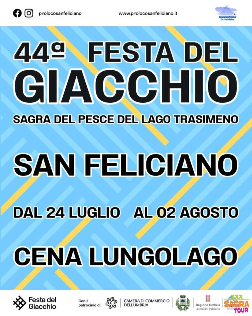locandina festa del giacchio magione