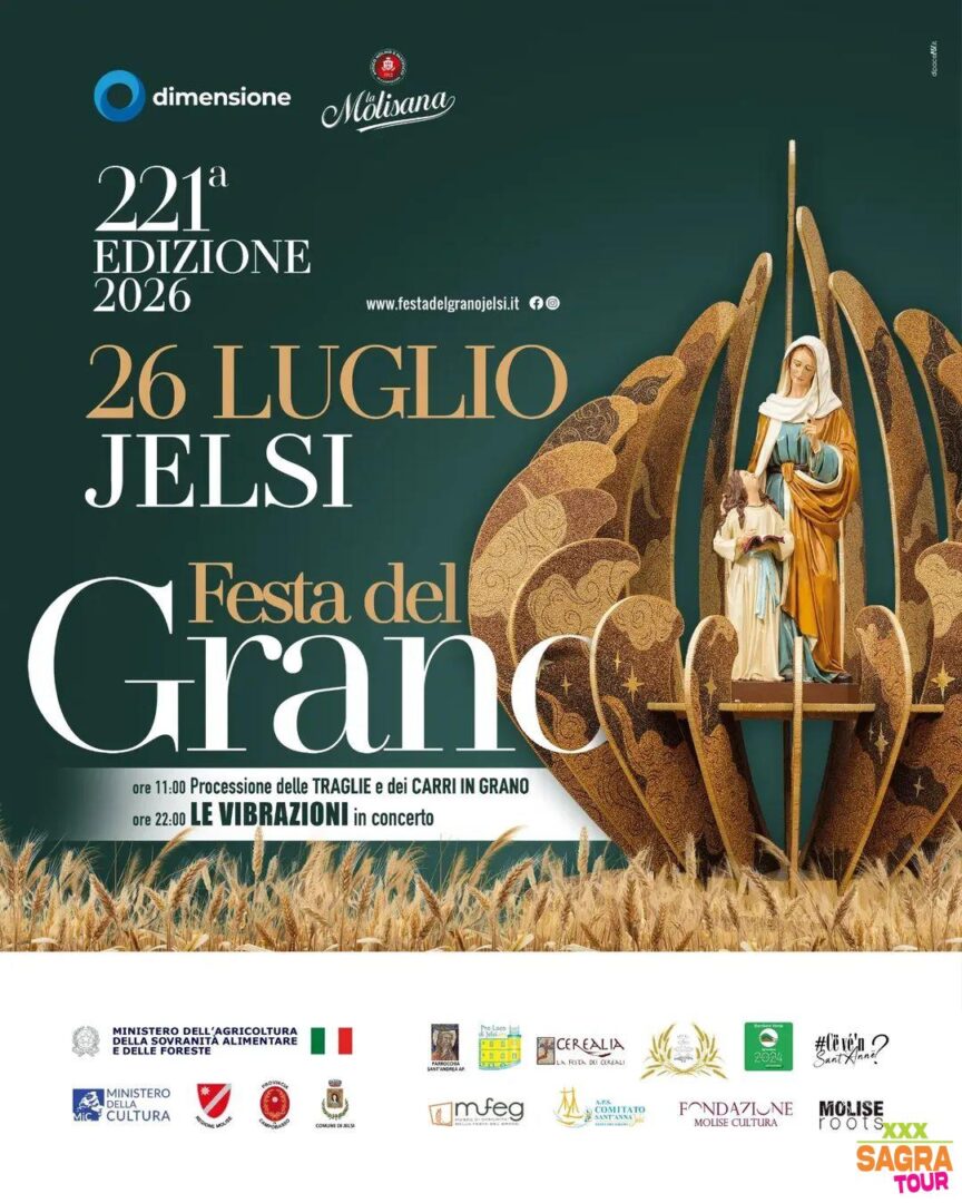 locandina festa del grano jelsi