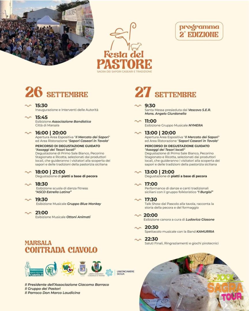 locandina festa del pastore marsala