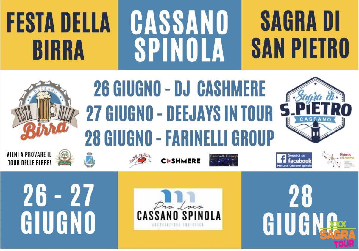 locandina festa della birra cassano spinola