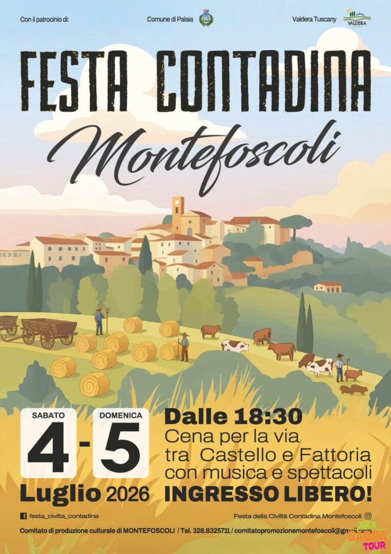 Manifesto Festa della Civiltà Contadina - Montefoscoli