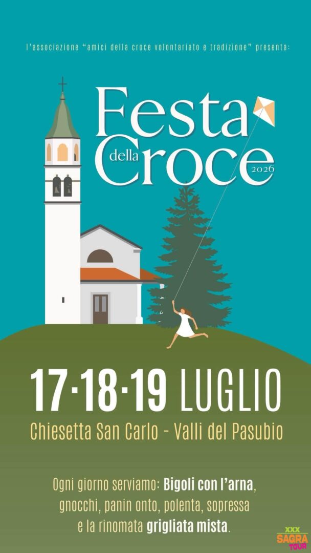 locandina festa della croce valli del pasubio
