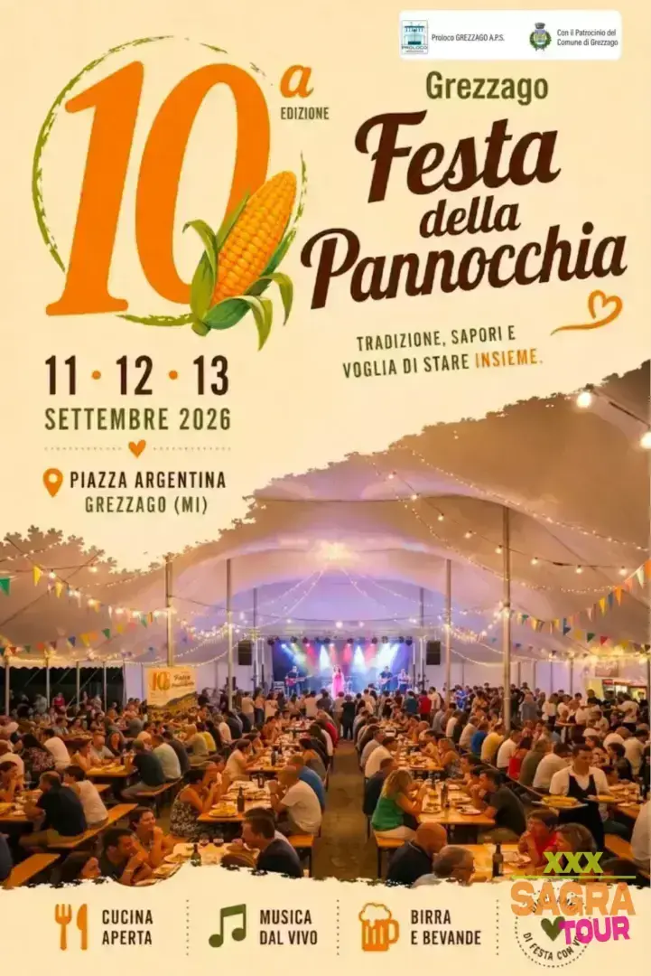 locandina festa della pannocchia grezzago
