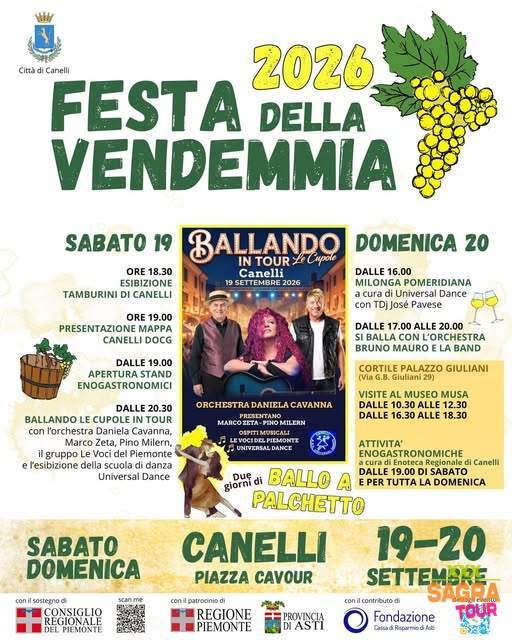 locandina festa della vendemmia canelli