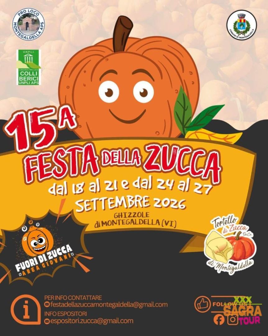 locandina festa della zucca montegaldella