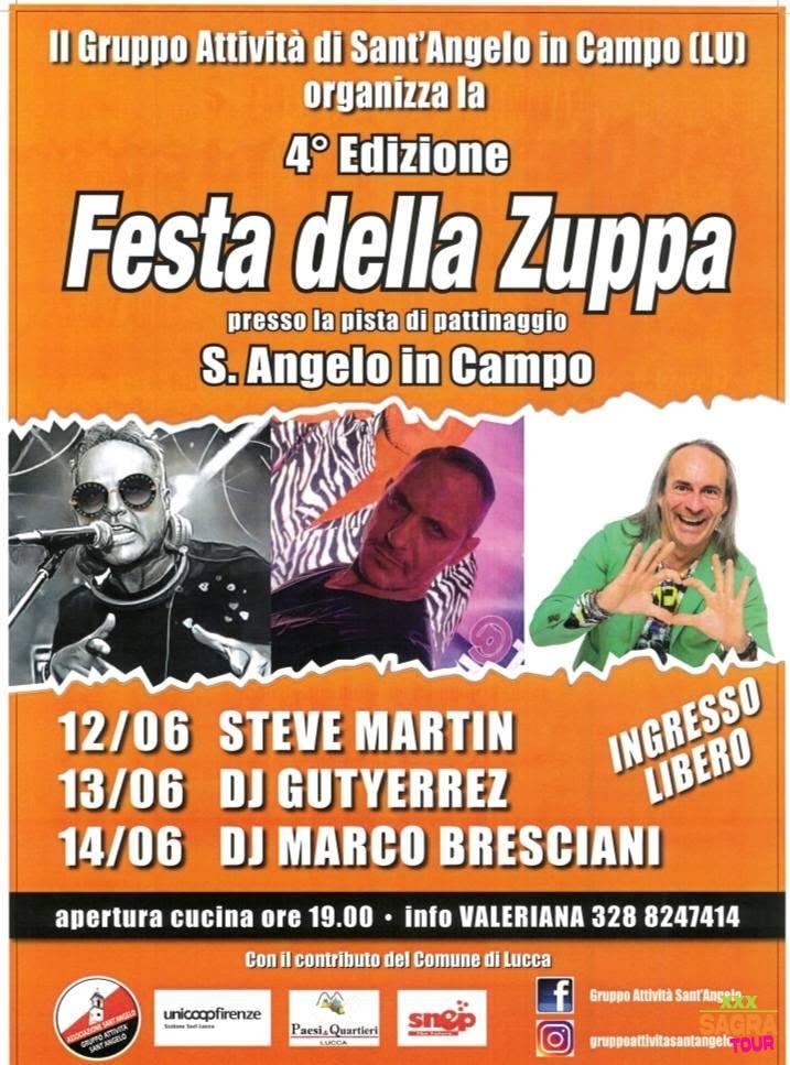 locandina festa della zuppa sant'angelo in campo
