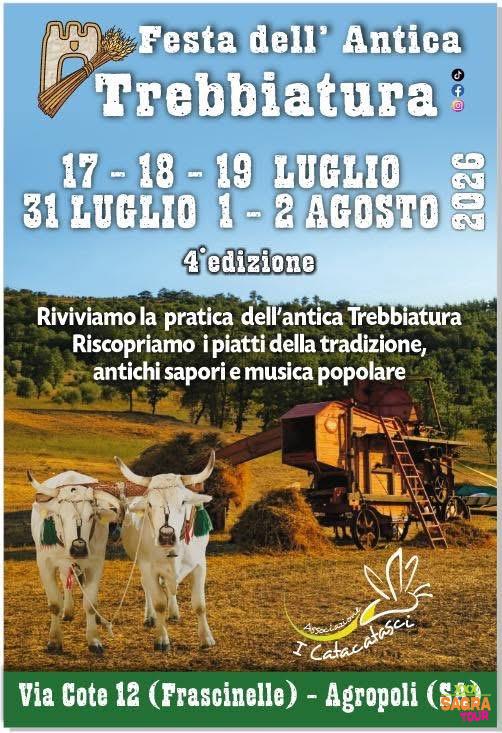 locandina festa dell’antica trebbiatura agropoli