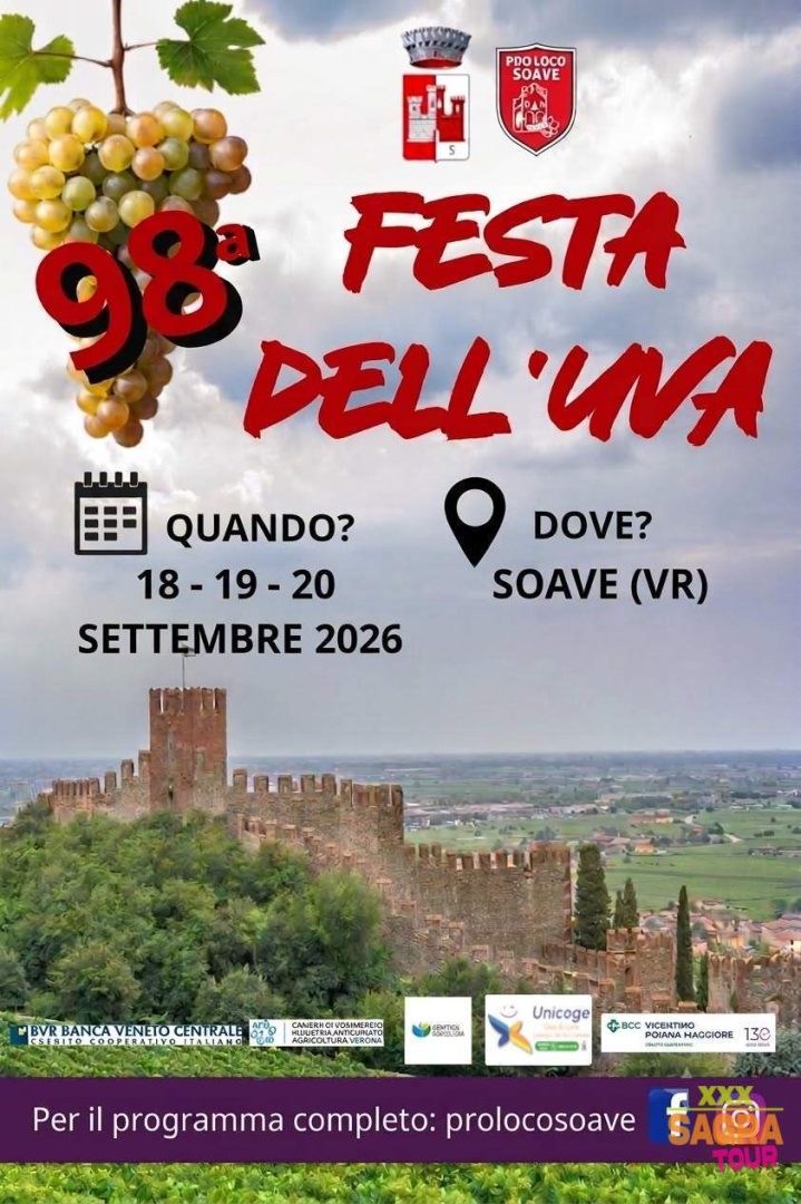 locandina festa dell’uva soave