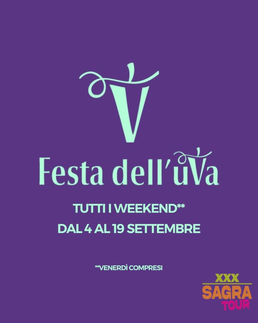 locandina festa dell’uva rescalda