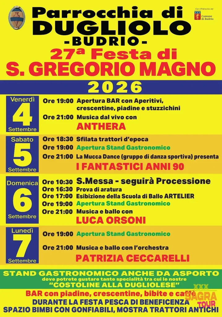Festa di San Gregorio Magno