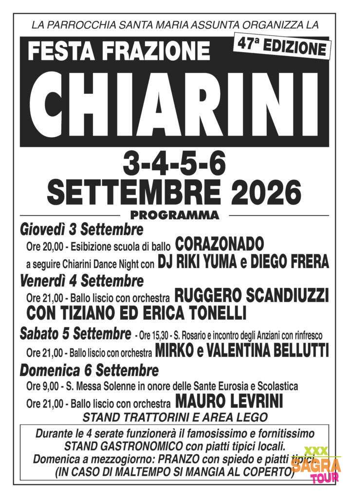 Festa Frazione Chiarini