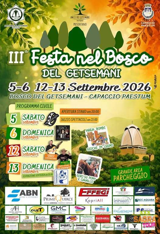 Festa nel Bosco del Getsemani