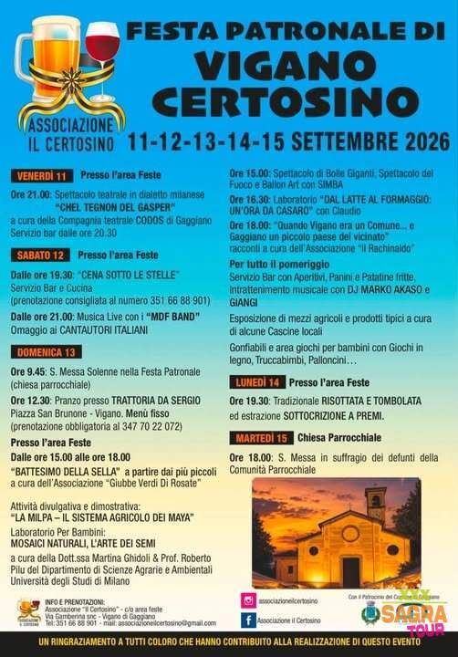 Festa Patronale di Vigano Certosino