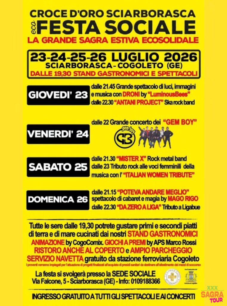 Festa Sociale di Sciarborasca
