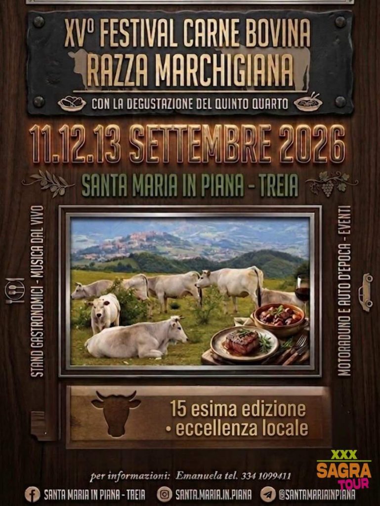 Festival della Carne Bovina di Razza Marchigiana