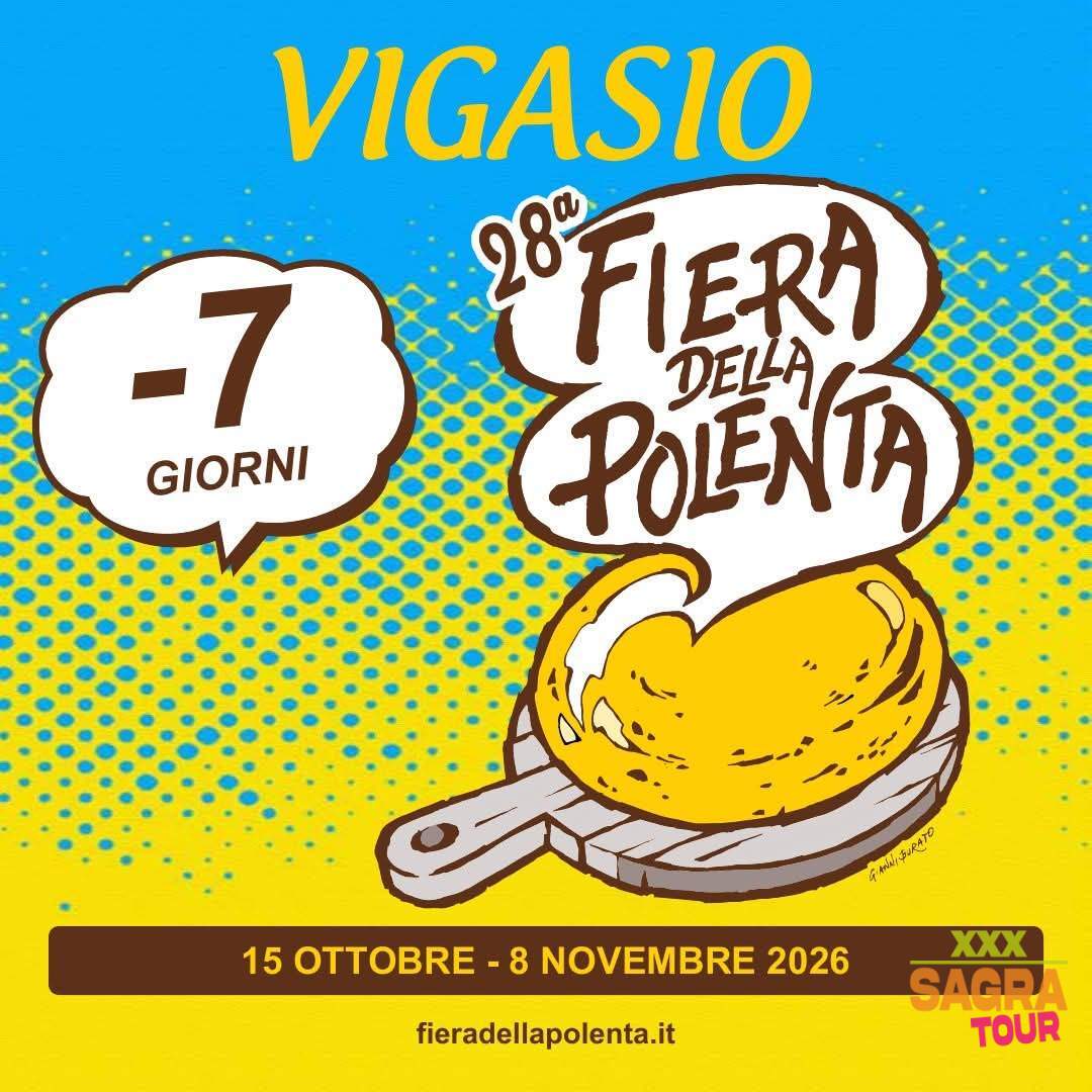 locandina fiera della polenta vigasio