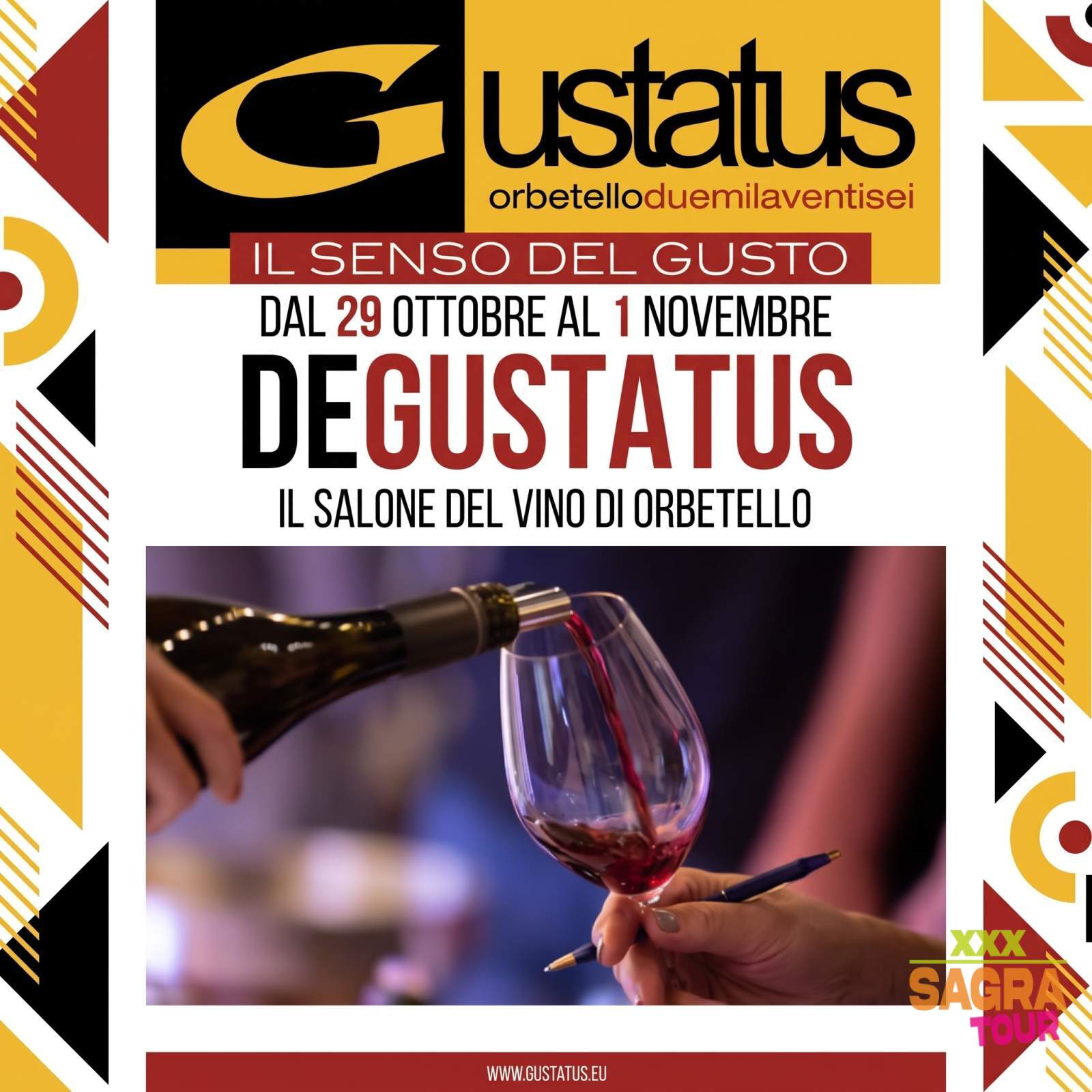 locandina gustatus – il senso del gusto orbetello