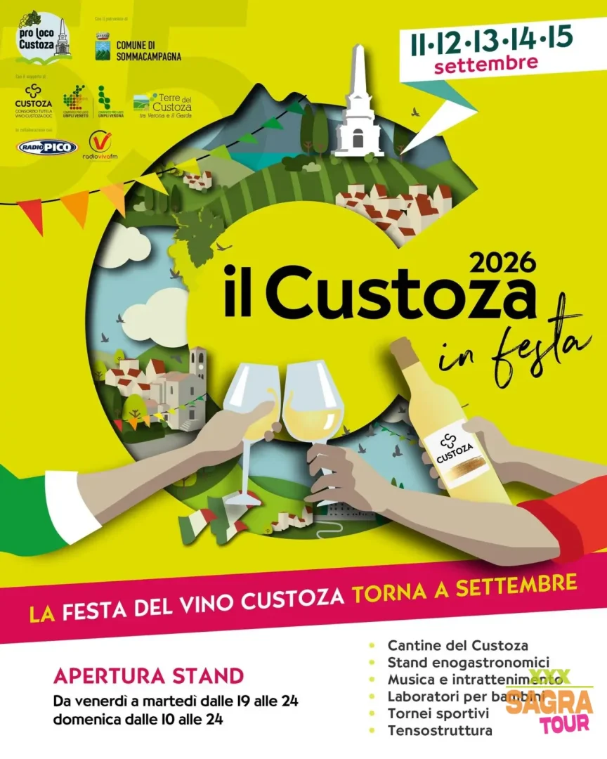 locandina il custoza in festa sommacampagna