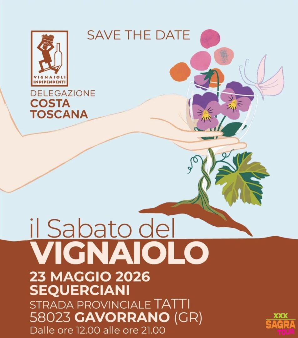 Manifesto Il Sabato del Vignaiolo - Gavorrano