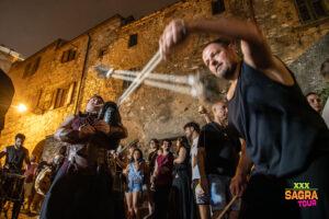 locandina medioevo nel borgo roccatederighi