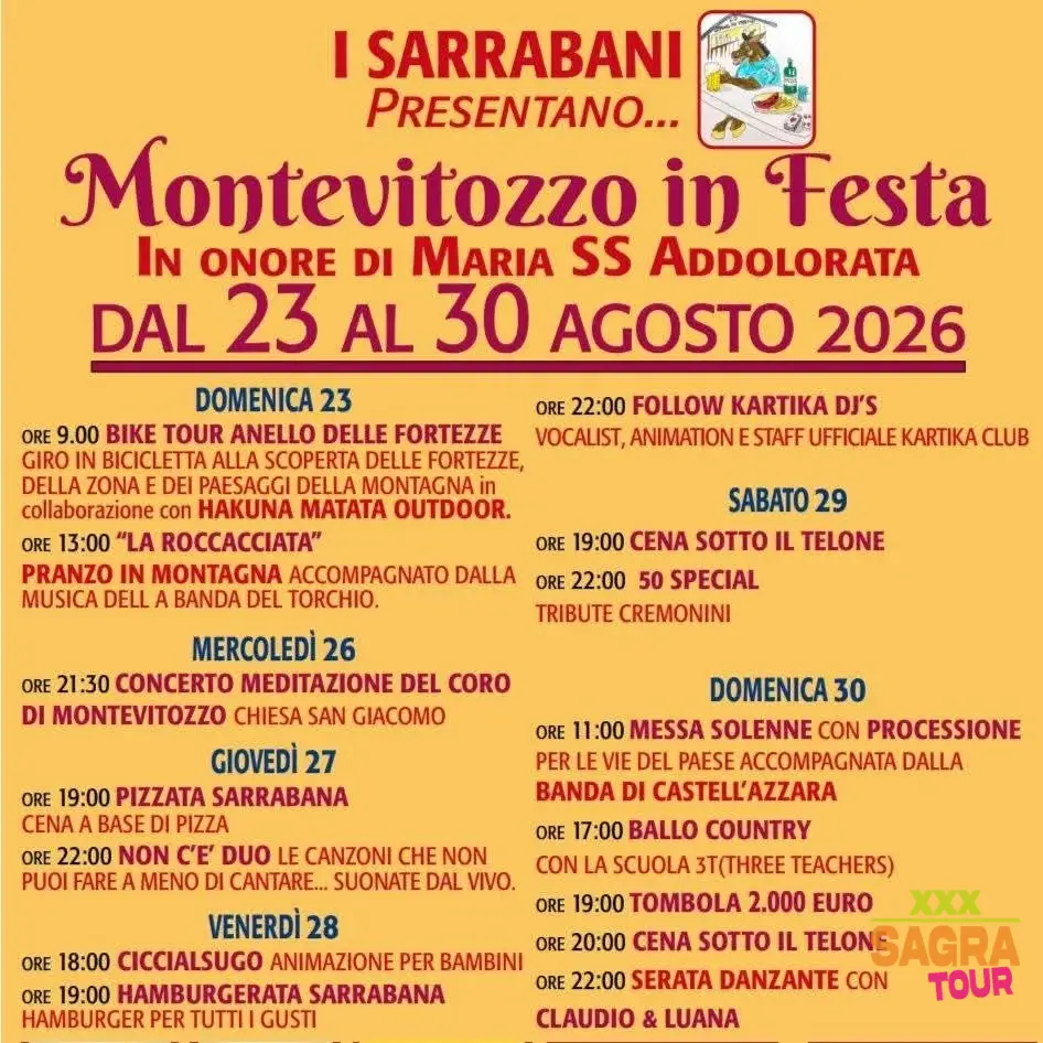 Montevitozzo In Festa