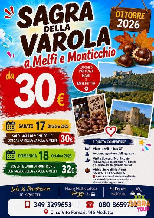 Ottobre Melfitano: Sagra della Varola e Falconeria