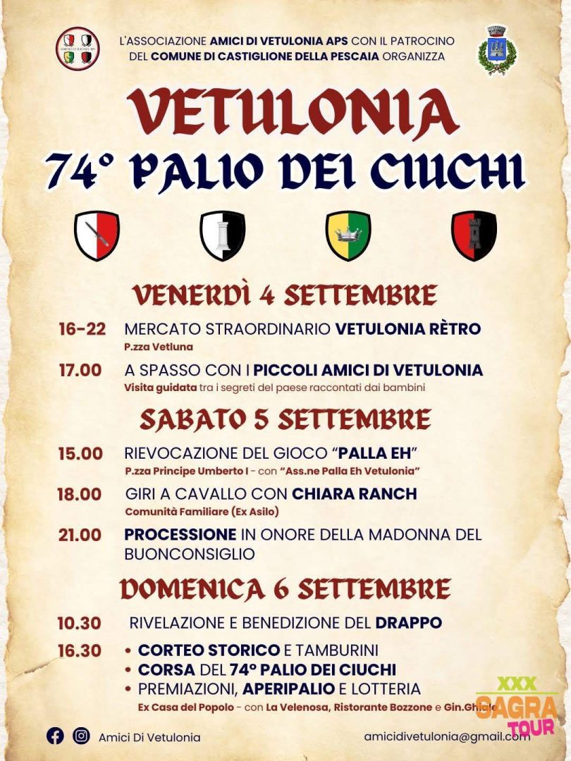 locandina palio dei ciuchi vetulonia