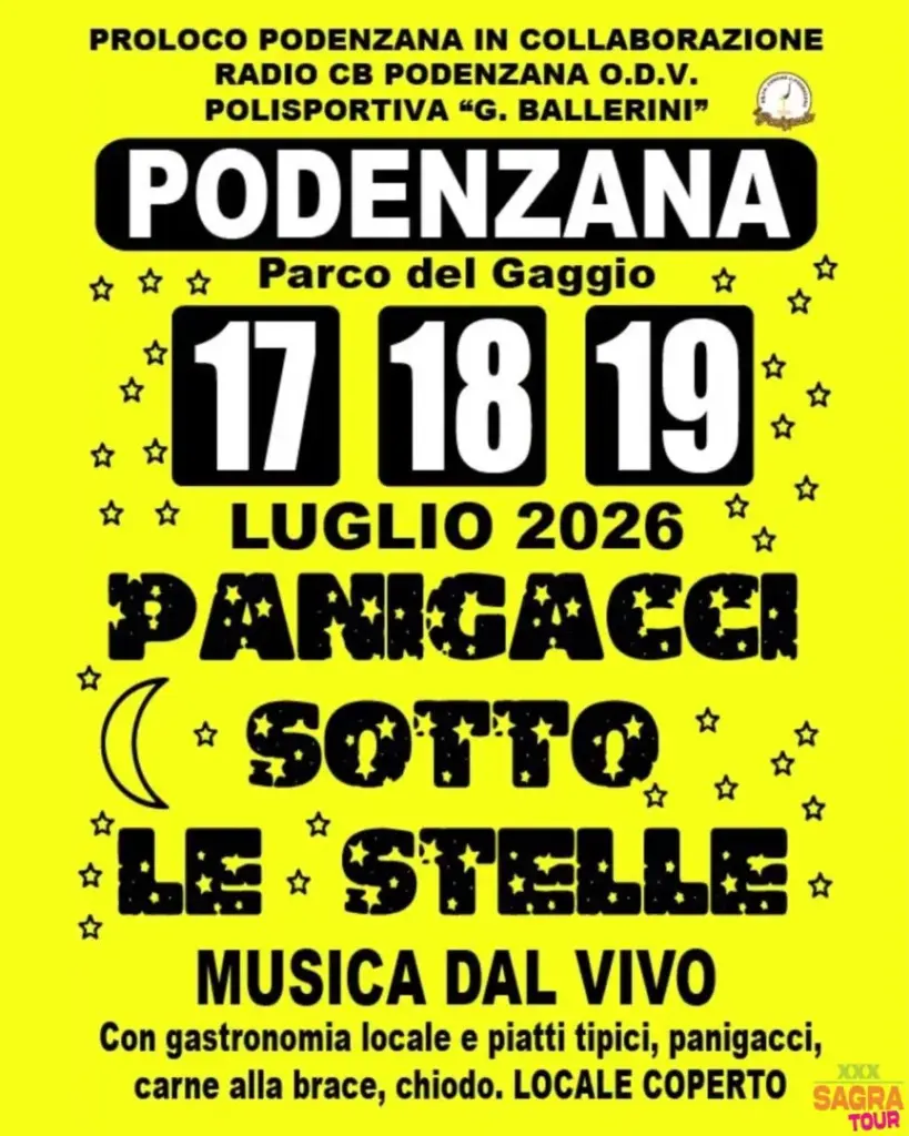 Panigacci Sotto le Stelle