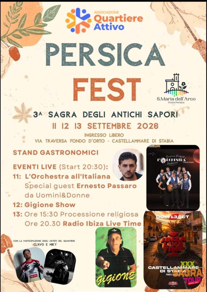 Persica Fest – Sagra degli Antichi Sapori