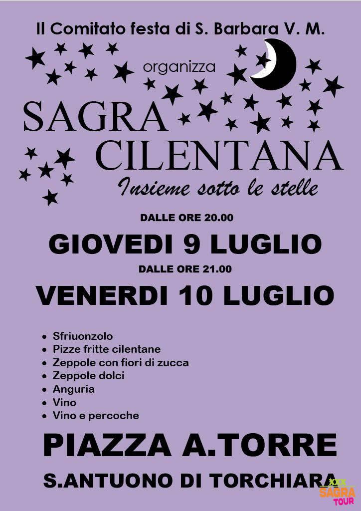 locandina sagra cilentana insieme sotto le stelle torchiara