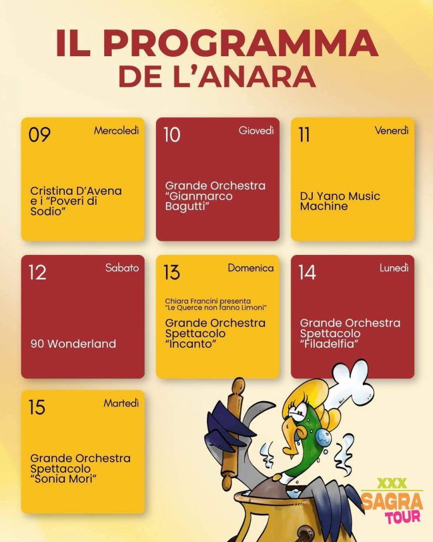 locandina sagra de l’anara pitanara tarmassia